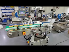 Automatische blik pot wrap rond etiketter voor glas plastic ronde waterfles